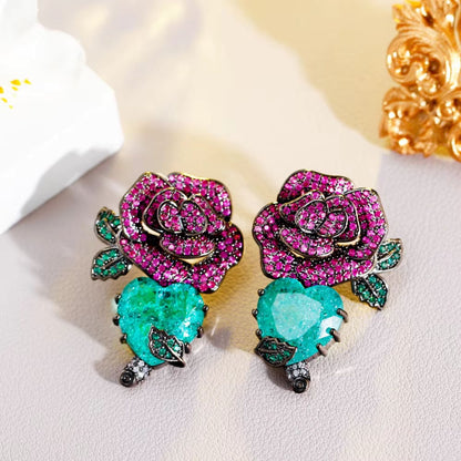 Rose Earrings