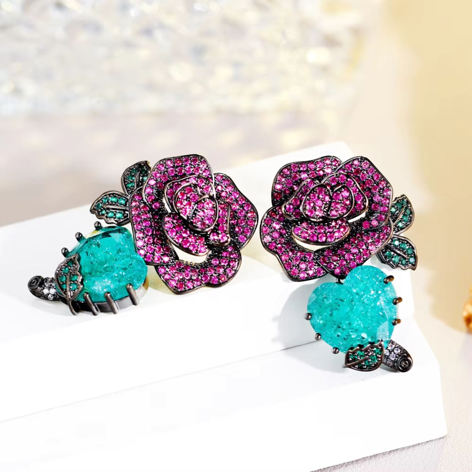 Rose Earrings