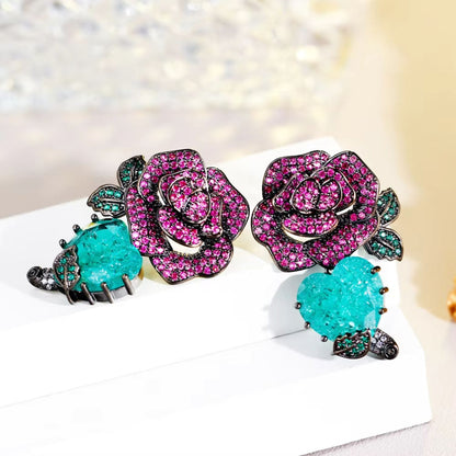 Rose Earrings