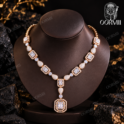 Square Pendant Necklace