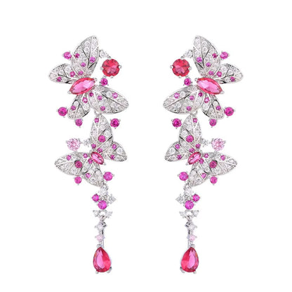 Rosé Papillon Earrings