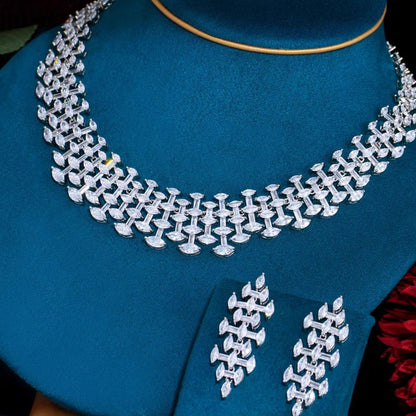 Sparkling Silver Earrings