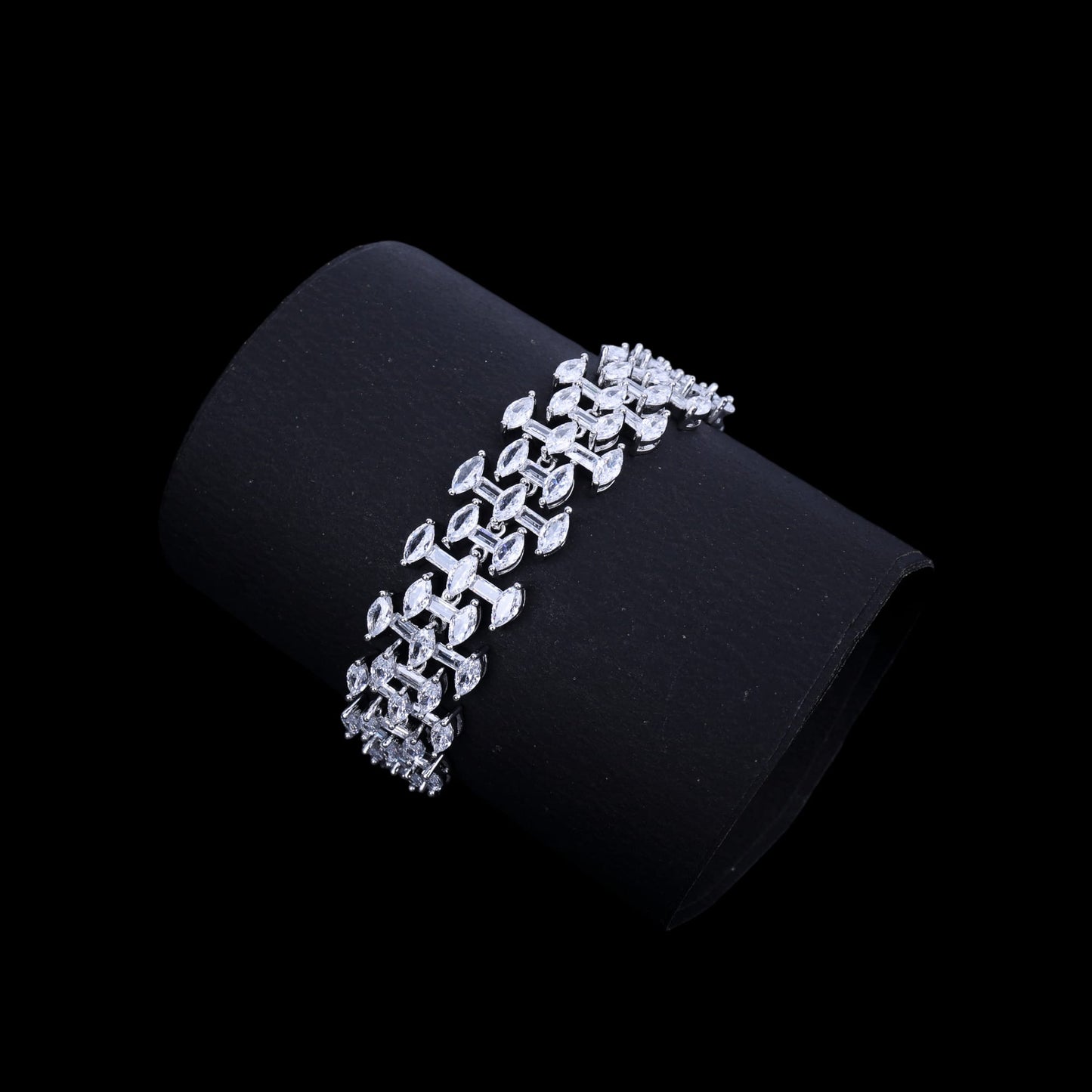 Sparkling Silver Bracelet