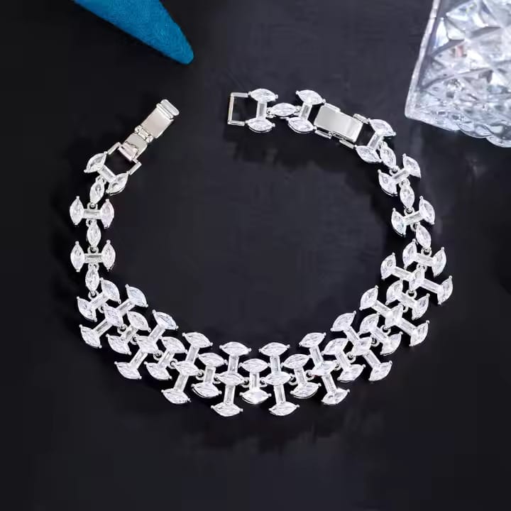 Sparkling Silver Bracelet