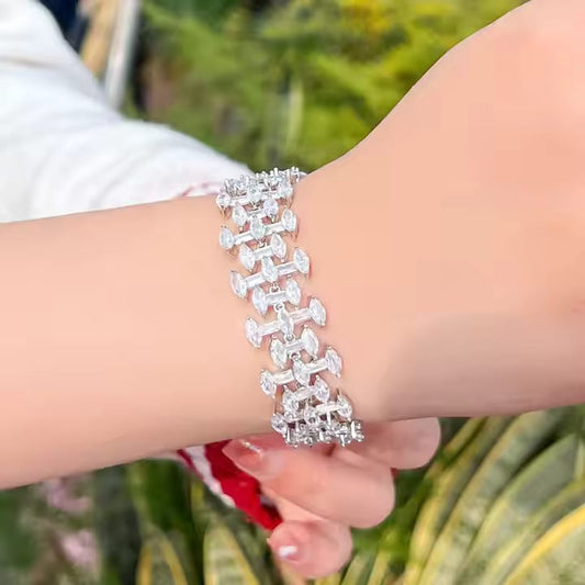 Sparkling Silver Bracelet