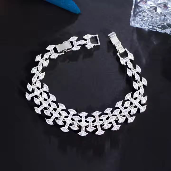 Sparkling Silver Bracelet