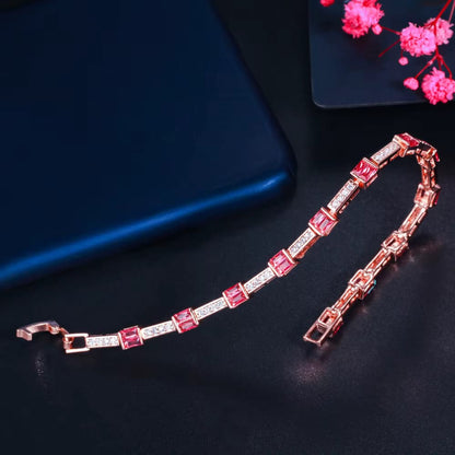 Square Stone Bracelet