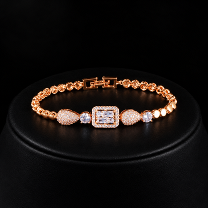Square Pendant Bracelet