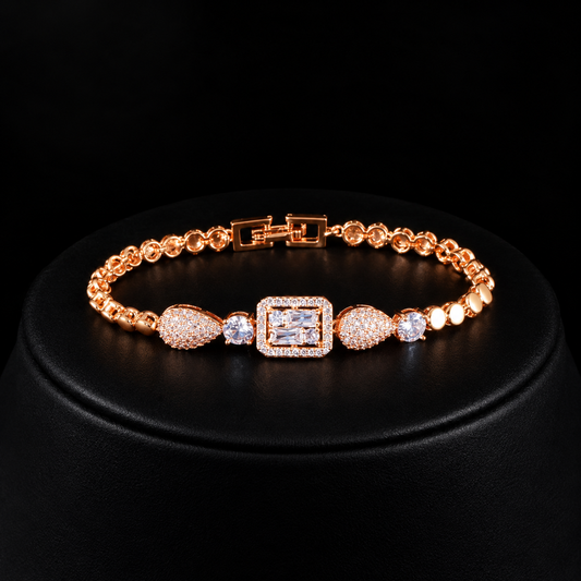 Square Pendant Bracelet