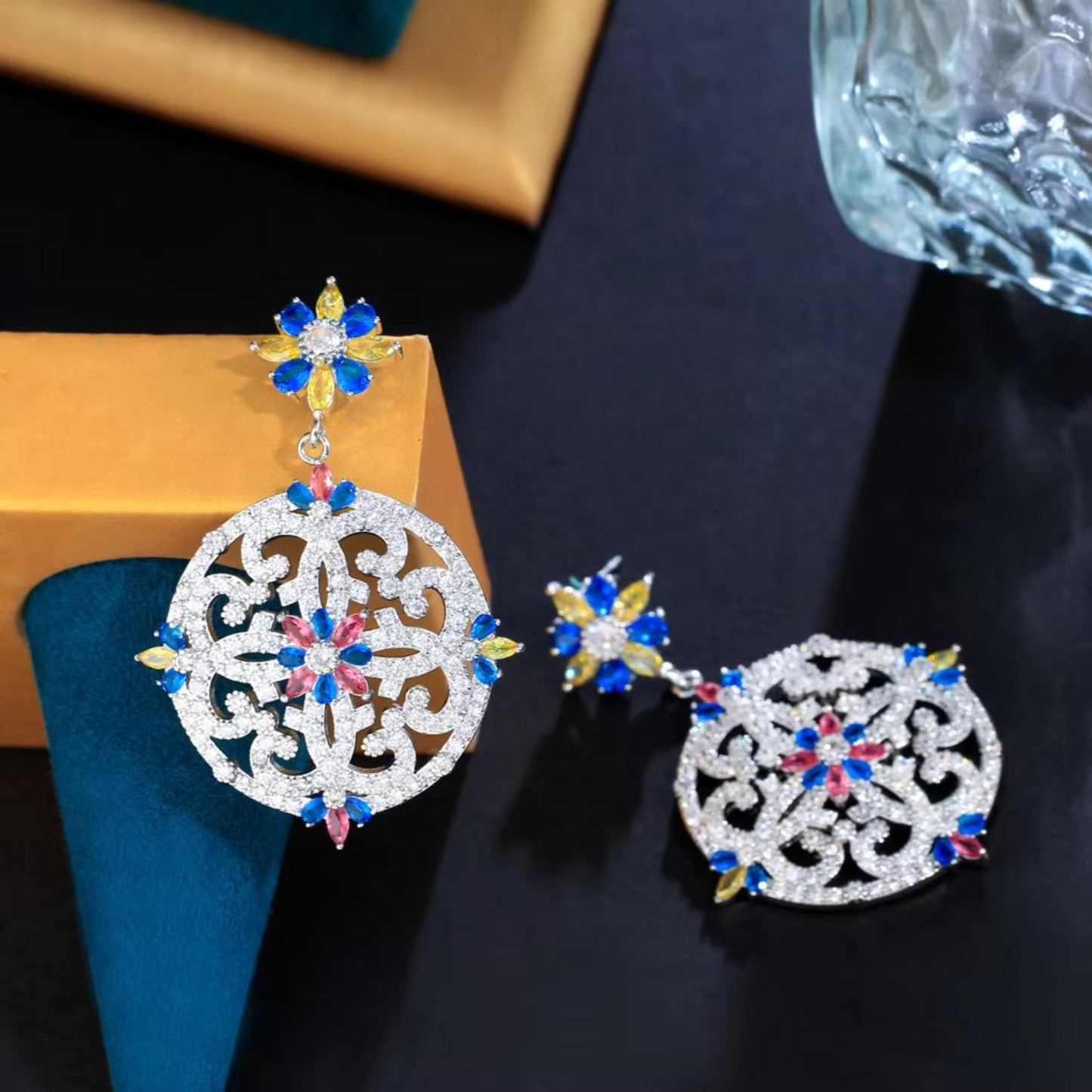 Vintage Pendant Earrings