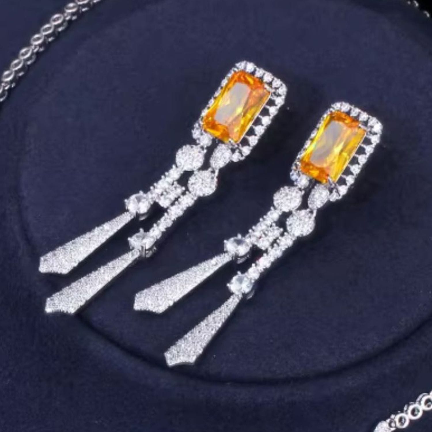 Yellow Blink Earrings