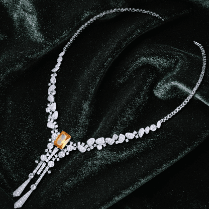 Yellow Blink Necklace