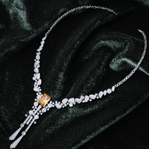 Yellow Blink Necklace