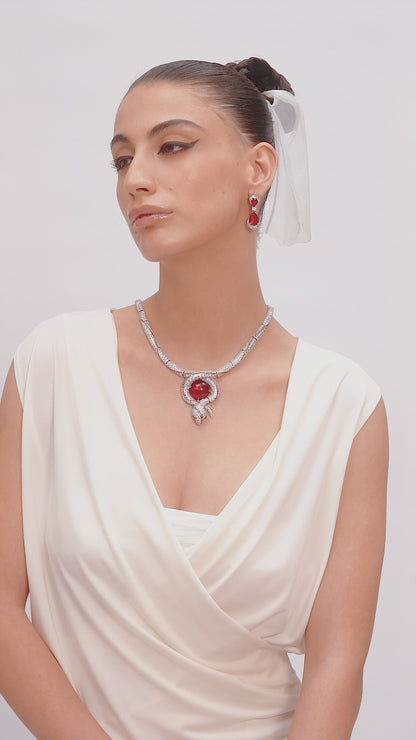 Crown Coil Earrings