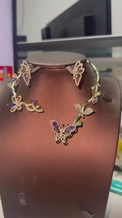 Violette Flutter Necklace